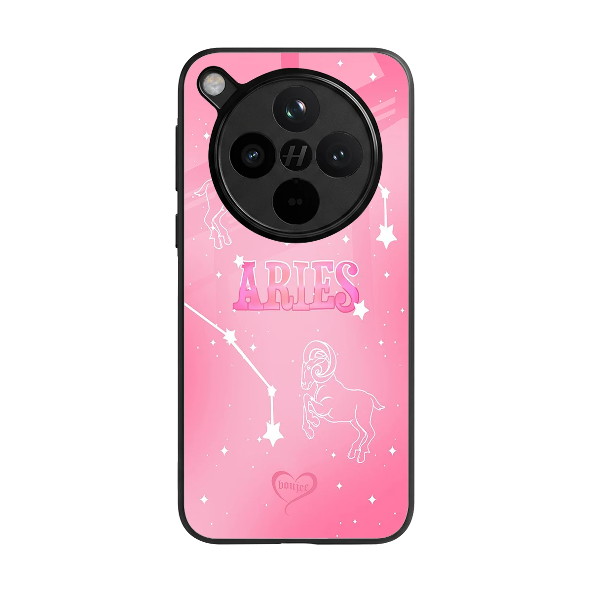 Aries Aura back phone cover | glass case for oppo find x8