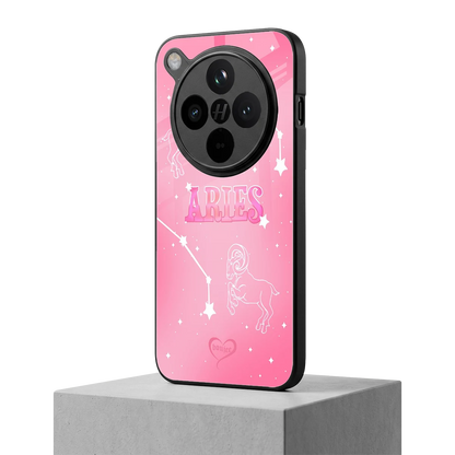 Aries Aura oppo find x8 mobile cover | shockproof glass phone case