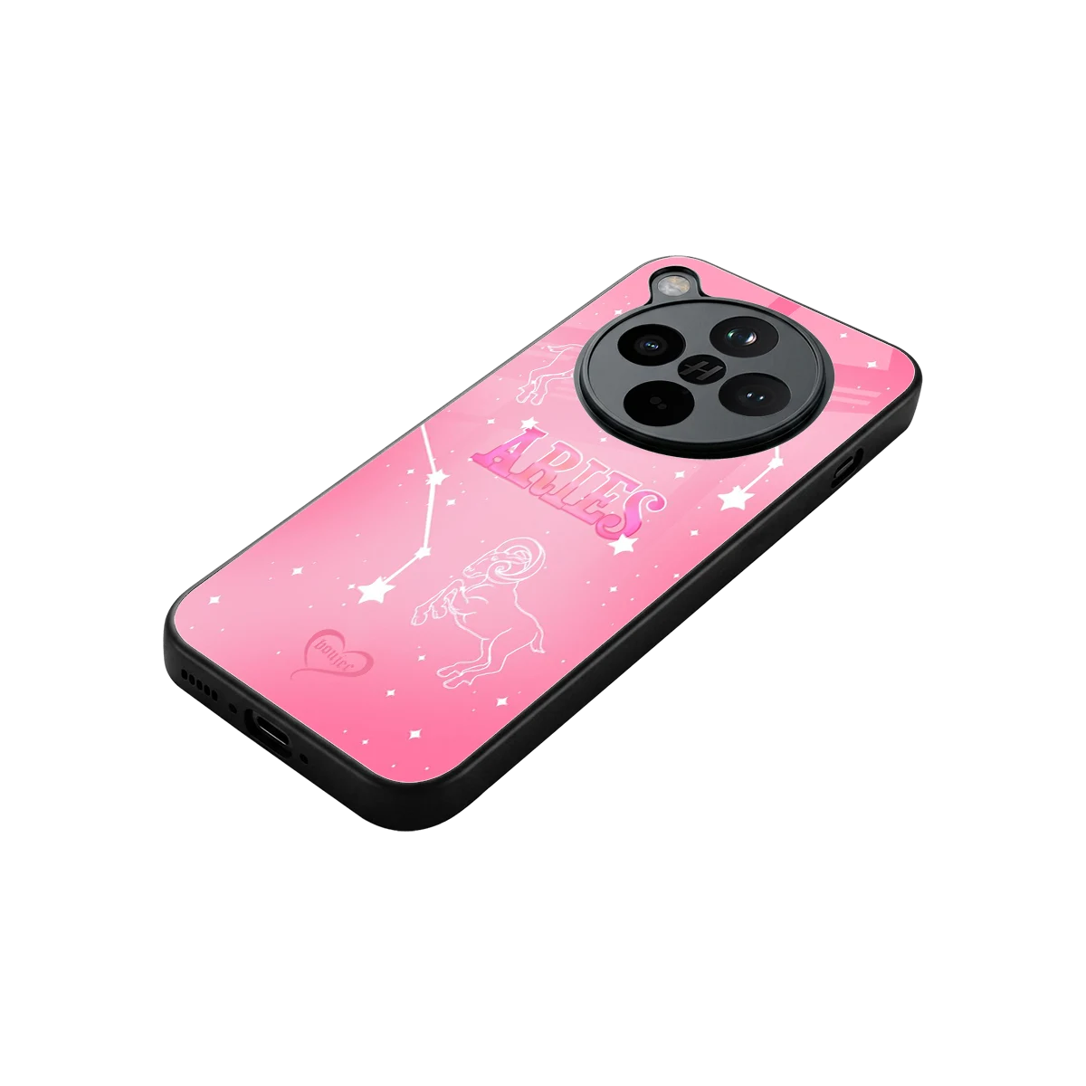 Aries Aura stylish phone case for oppo find x8 | glossy glass and slim fit