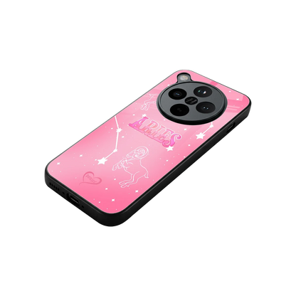Aries Aura stylish phone case for oppo find x8 | glossy glass and slim fit