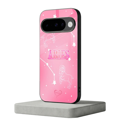 Aries Aura google pixel 10 mobile cover | shockproof glass phone case
