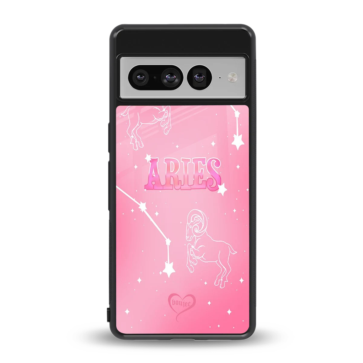 Aries Aura back phone cover | glass case for google pixel 7 pro