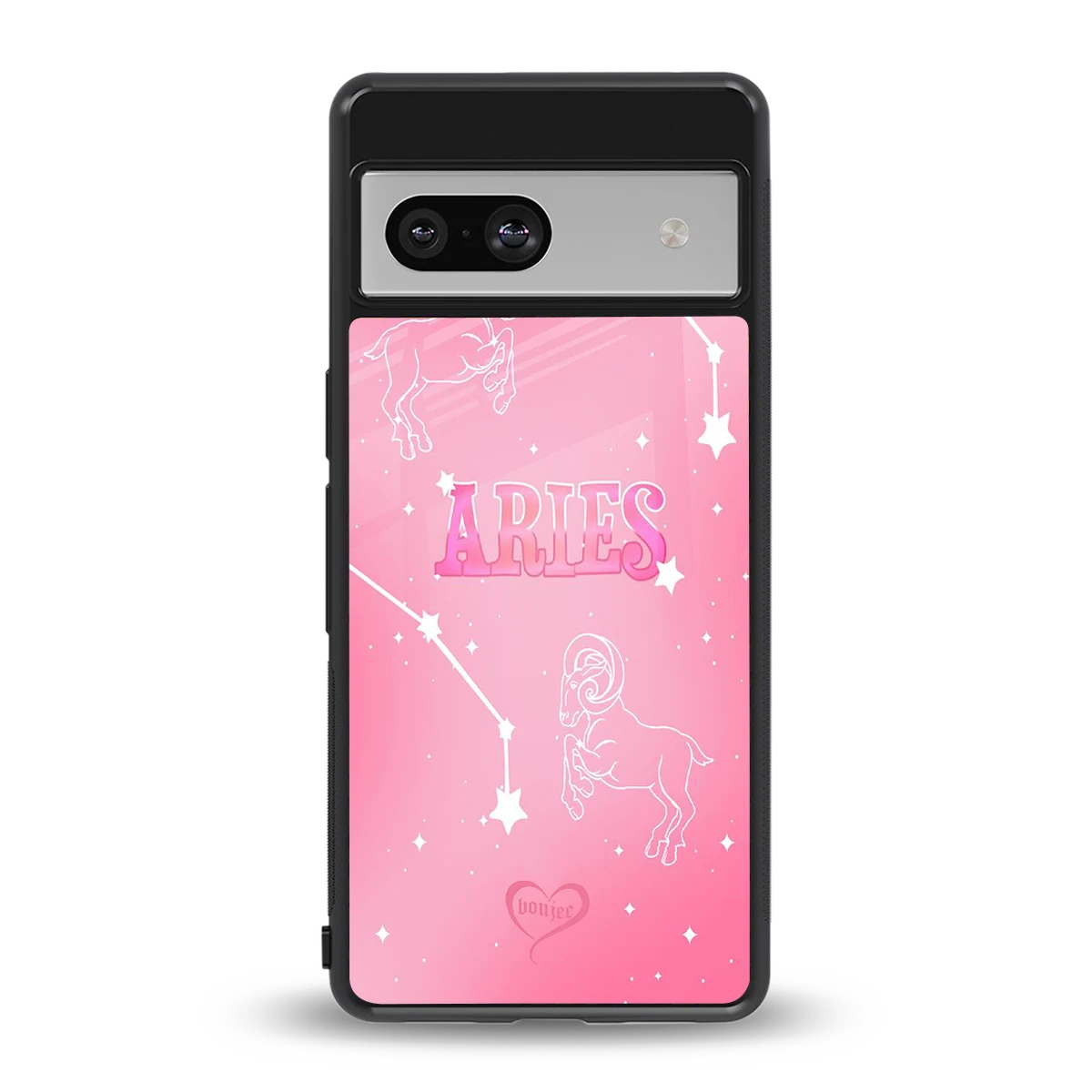 Aries Aura back phone cover | glass case for google pixel 7