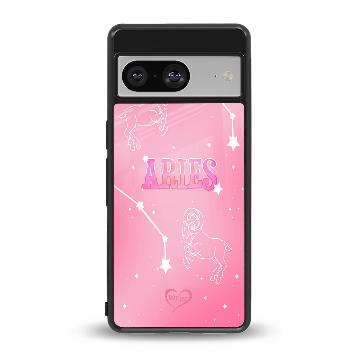 Aries Aura back phone cover | glass case for google pixel 8