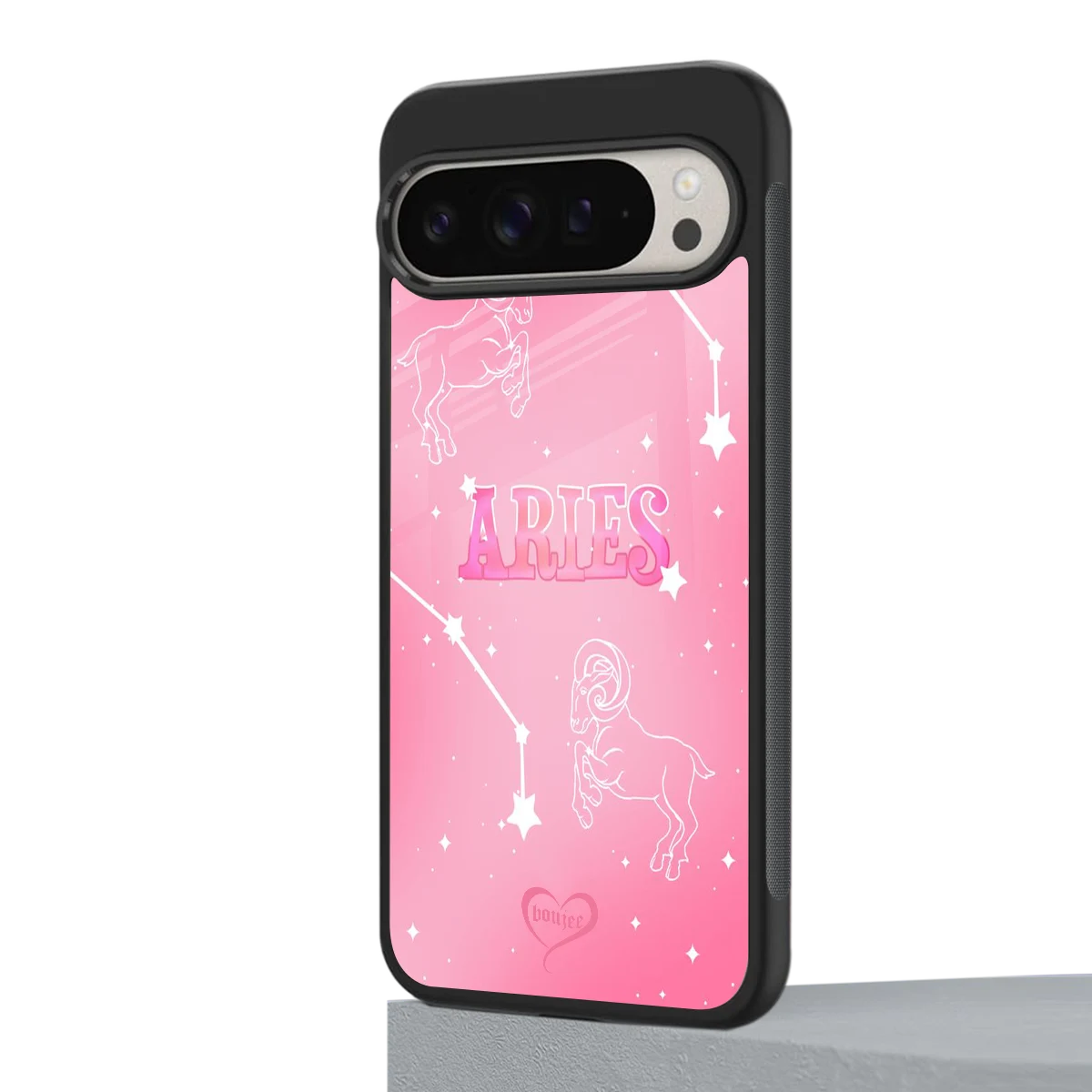 Aries Aura google pixel 9 pro mobile cover | shockproof glass phone case