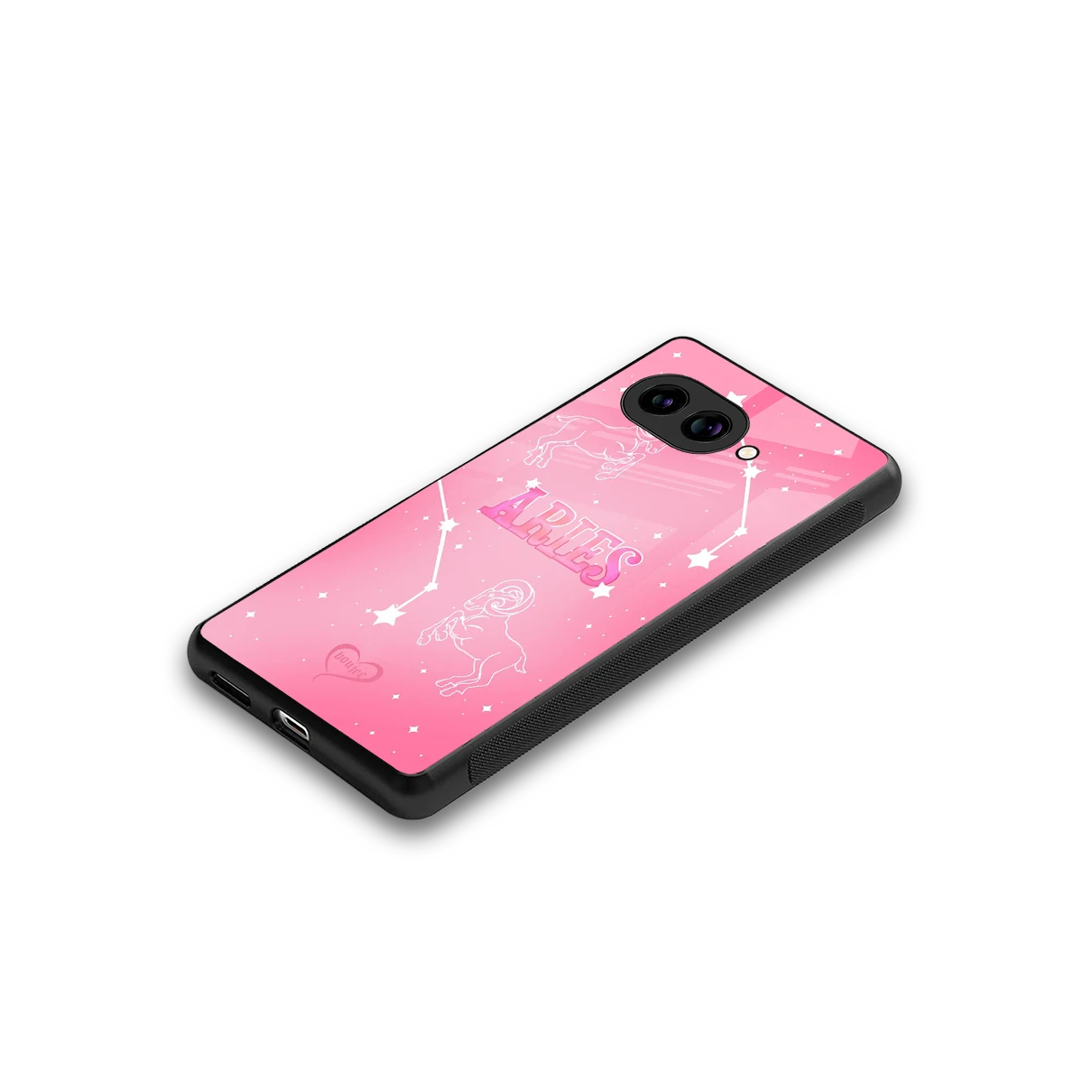 Aries Aura stylish phone case for google pixel 10a | glossy glass and slim fit