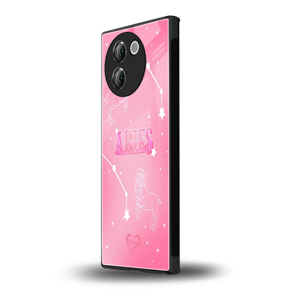 Aries Aura vivo v30e mobile cover | shockproof glass phone case