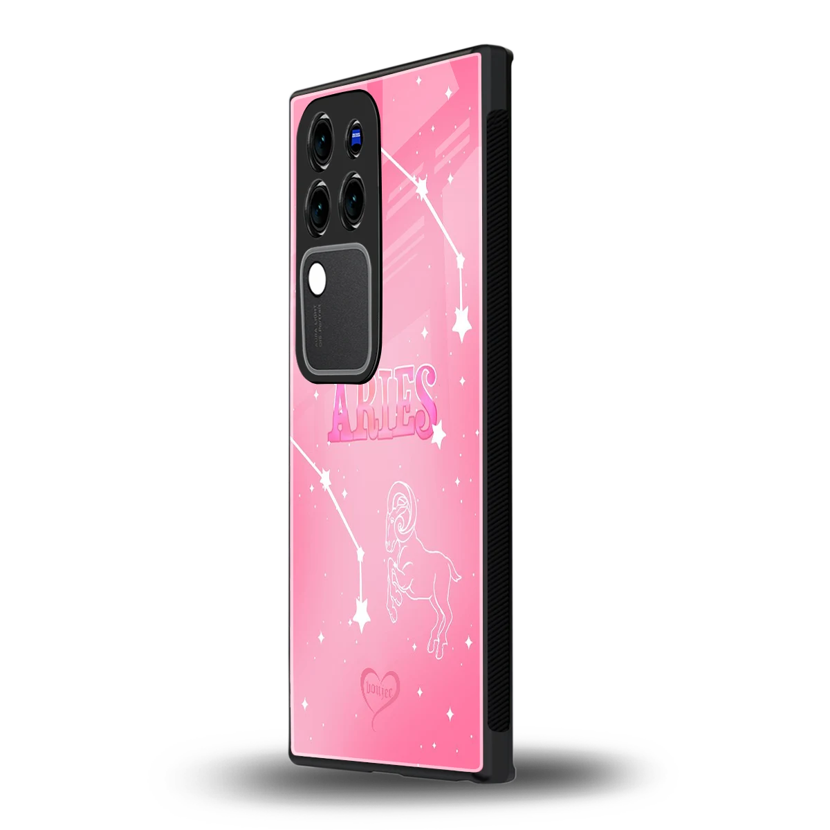 Aries Auravivo v30 pro mobile cover | shockproof glass phone case