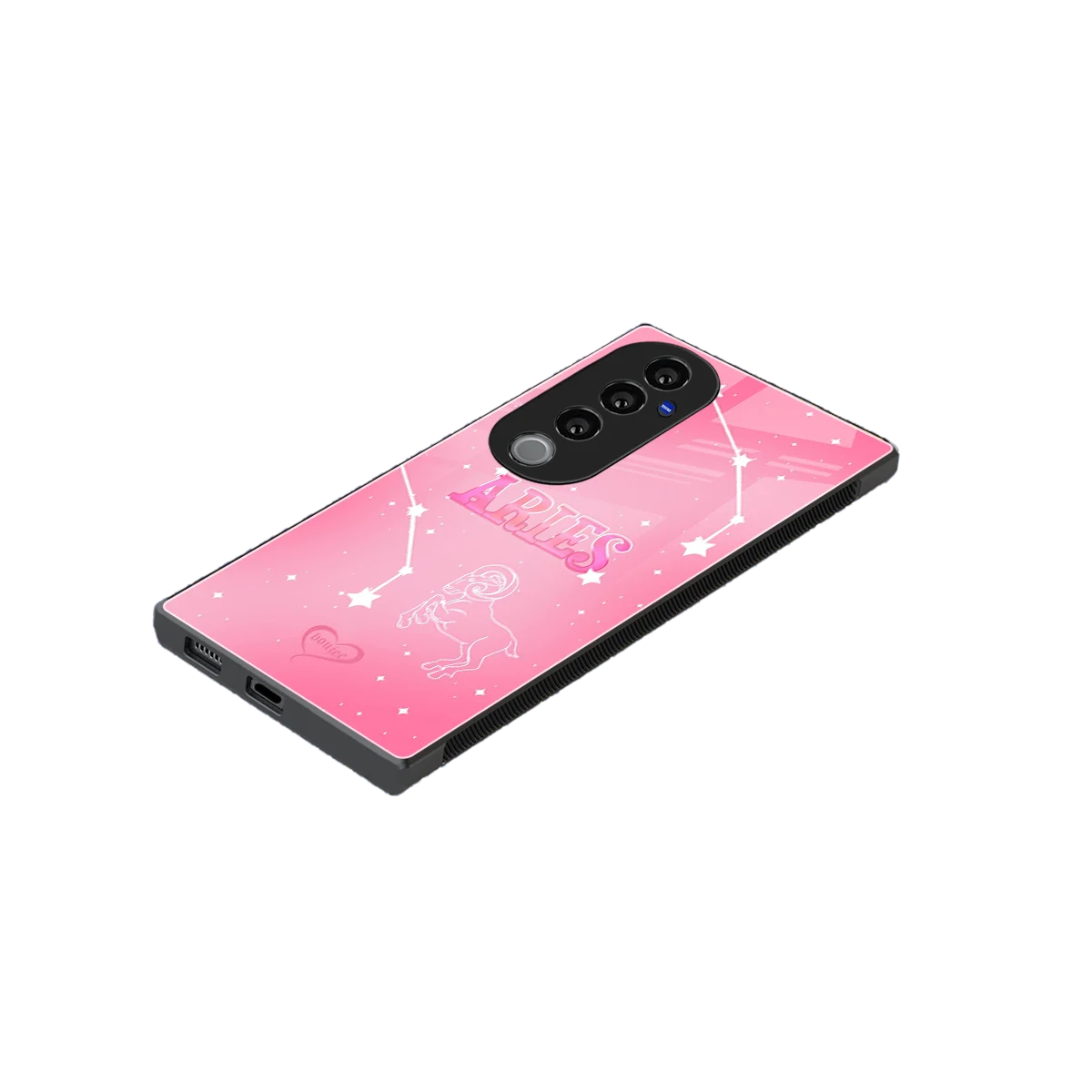 Aries Aura stylish phone case for vivo v40 pro | glossy glass and slim fit