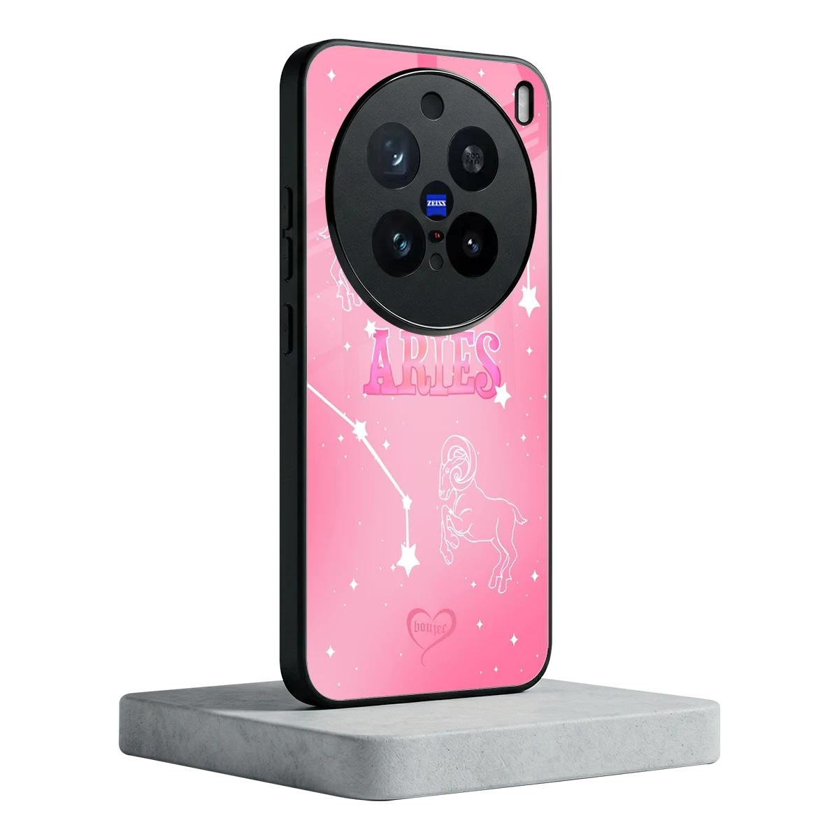 Aries Aura vivo x200 pro mobile cover | shockproof glass phone case