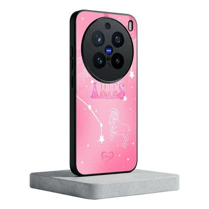 Aries Aura vivo x200 pro mobile cover | shockproof glass phone case