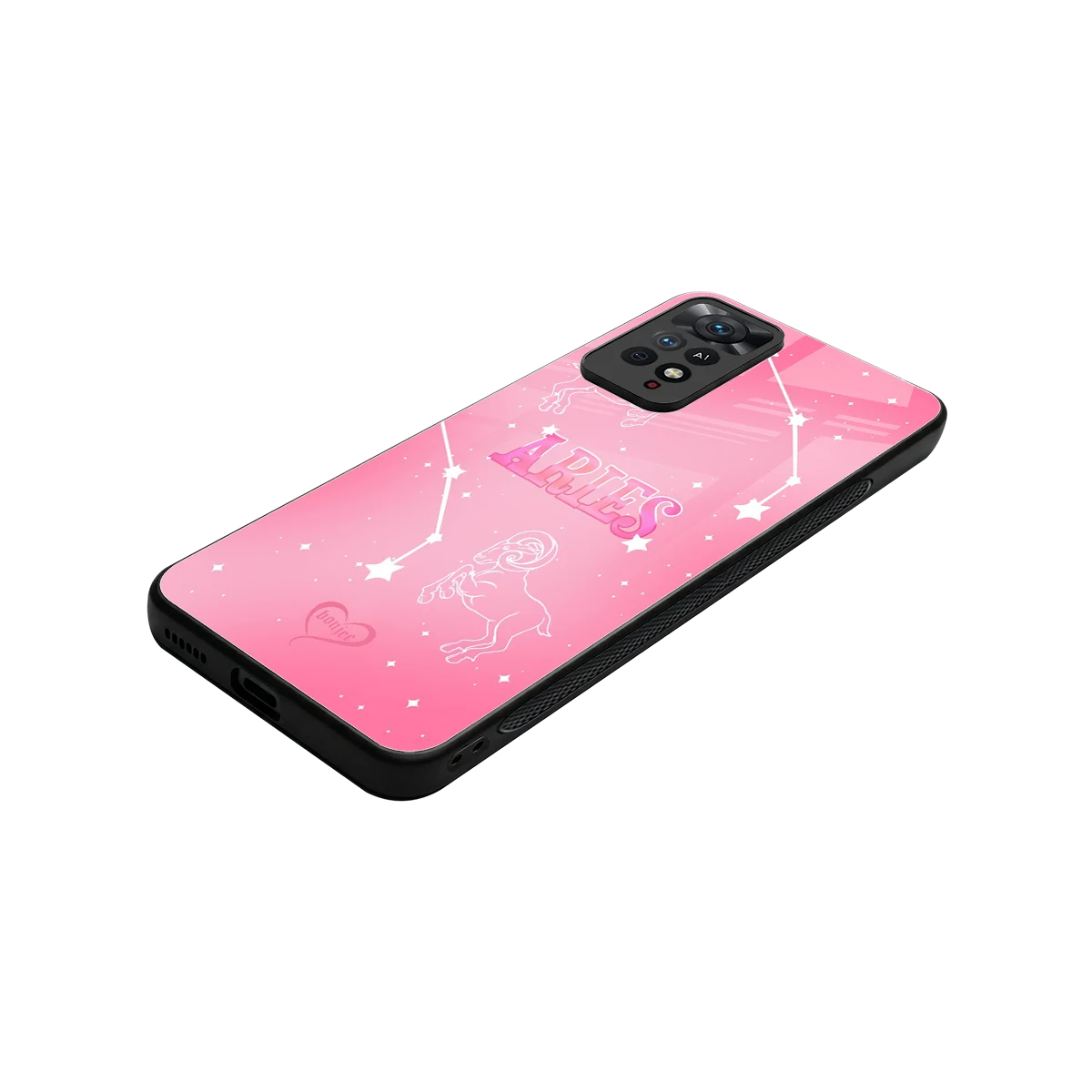 Aries Aura stylish phone case for redmi note 11 pro | glossy glass and slim fit
