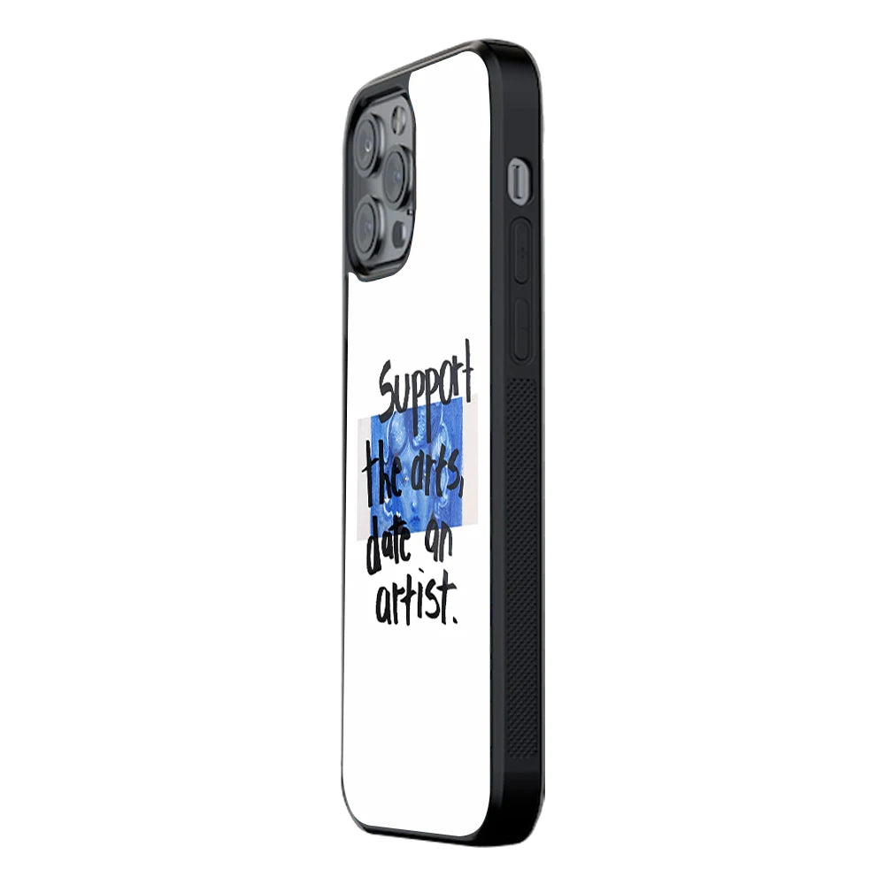 Trendy Glass Back Mobile Case for iPhone, Samsung, Redmi, OnePlus, Google Pixel, Motorola