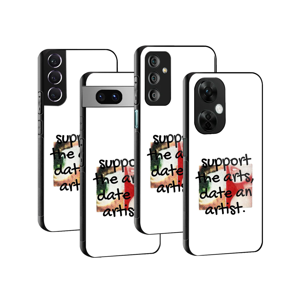 Stylish Glass Back Case for All Smartphones iPhone, Samsung, OnePlus, Pixel, Redmi, Oppo, Vivo, Motorola