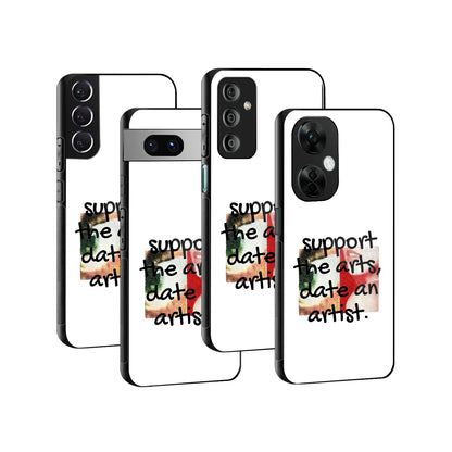 Stylish Glass Back Case for All Smartphones iPhone, Samsung, OnePlus, Pixel, Redmi, Oppo, Vivo, Motorola