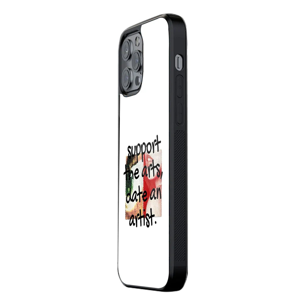 Trendy Glass Back Mobile Case for iPhone, Samsung, Redmi, OnePlus, Google Pixel, Motorola