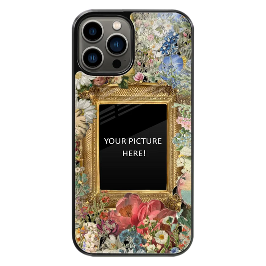 Polaroid Personalised Glass Phone Case