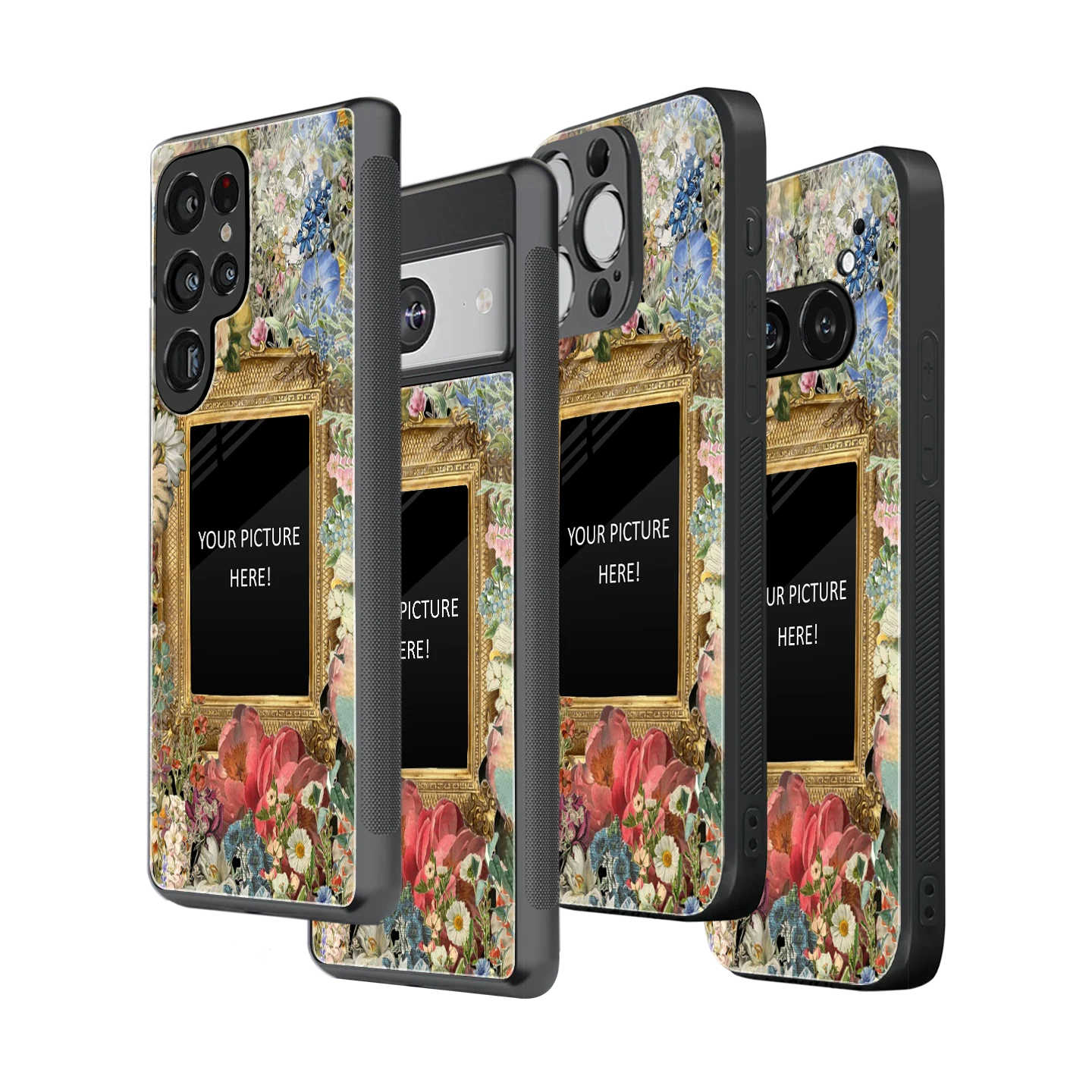 Polaroid Personalised Glass Phone Case