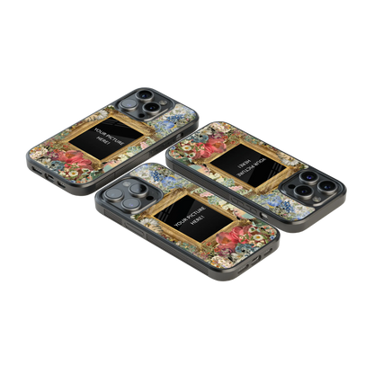 Polaroid Personalised Glass Phone Case