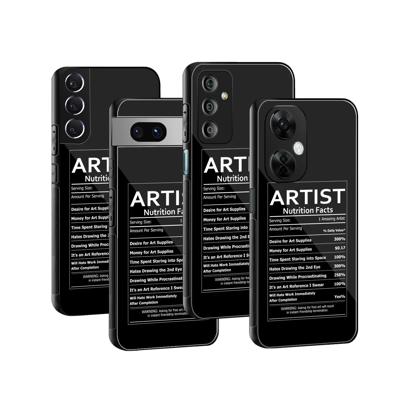 Stylish Glass Back Case for All Smartphones iPhone, Samsung, OnePlus, Pixel, Redmi, Oppo, Vivo, Motorola