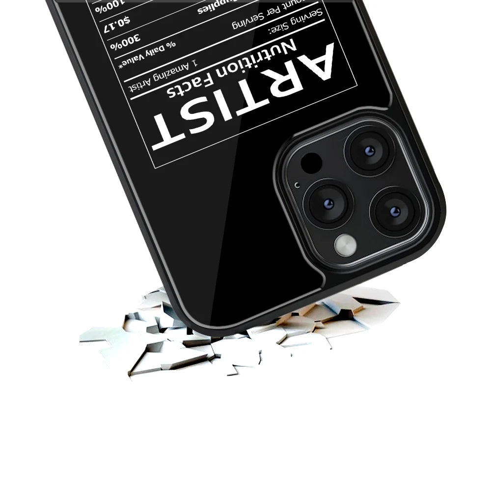 Durable Glass Back Mobile Case for iPhone, Samsung, OnePlus, Google Pixel, Redmi, Vivo, Oppo