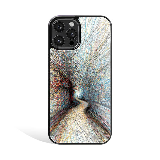 Premium Glass Back Mobile Phone Cover for iPhone, Samsung, OnePlus, Google Pixel, Redmi, Oppo, Vivo & Realme
