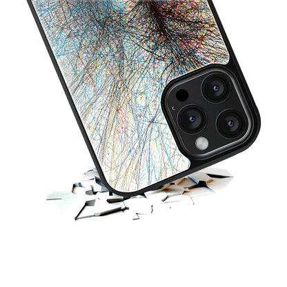 Durable Glass Back Mobile Case for iPhone, Samsung, OnePlus, Google Pixel, Redmi, Vivo, Oppo