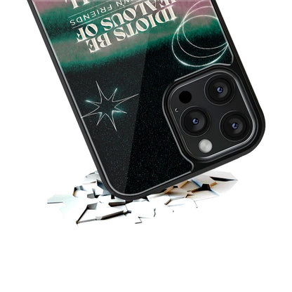 Durable Glass Back Mobile Case for iPhone, Samsung, OnePlus, Google Pixel, Redmi, Vivo, Oppo