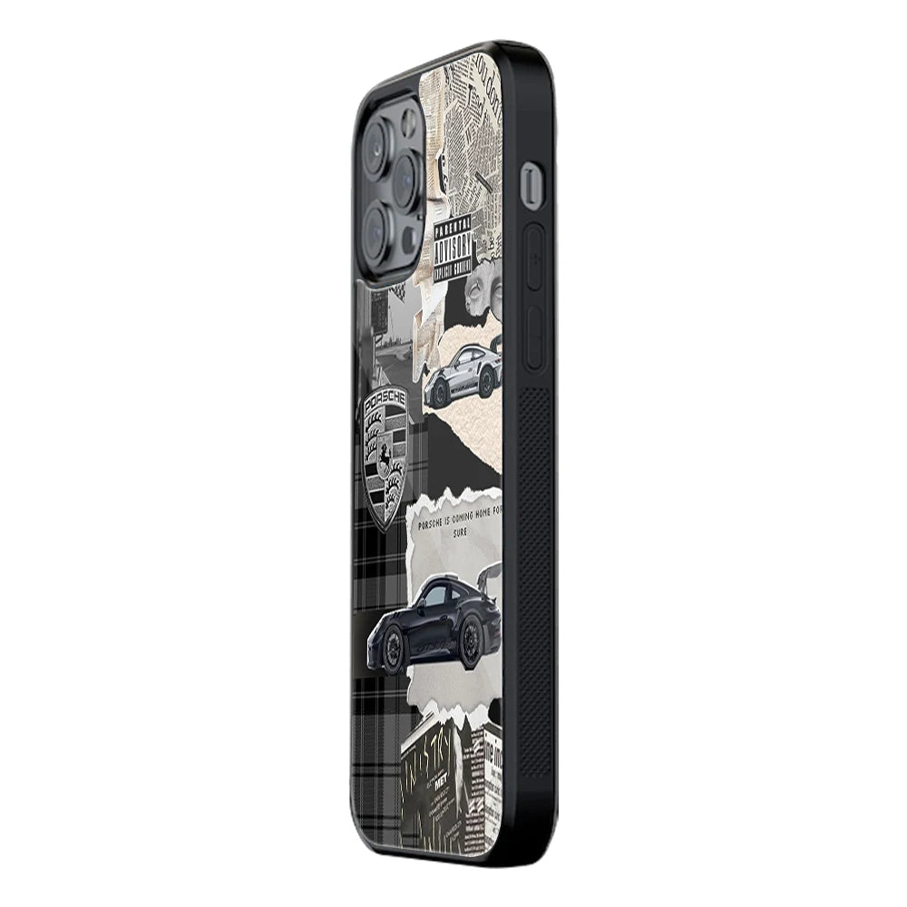 Trendy Glass Back Mobile Case for iPhone, Samsung, Redmi, OnePlus, Google Pixel, Motorola