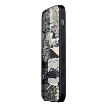 Trendy Glass Back Mobile Case for iPhone, Samsung, Redmi, OnePlus, Google Pixel, Motorola