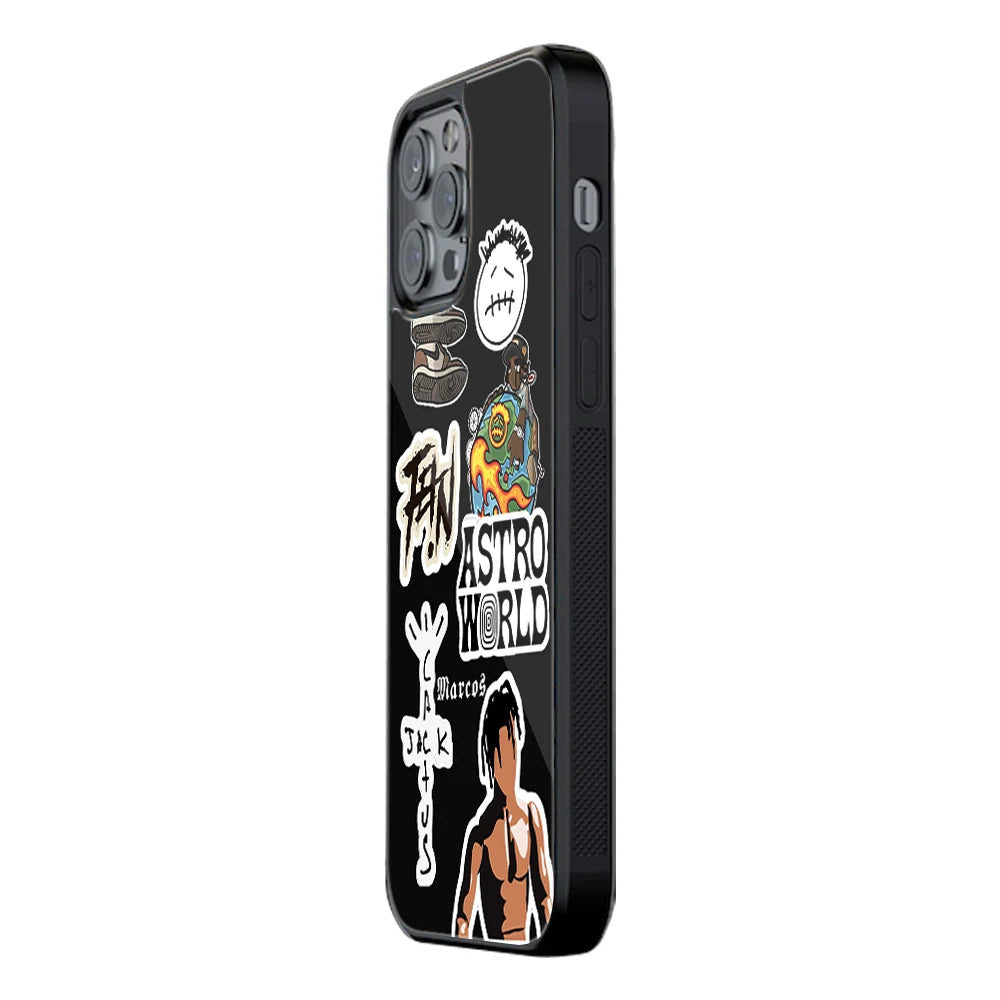 Trendy Glass Back Mobile Case for iPhone, Samsung, Redmi, OnePlus, Google Pixel, Motorola