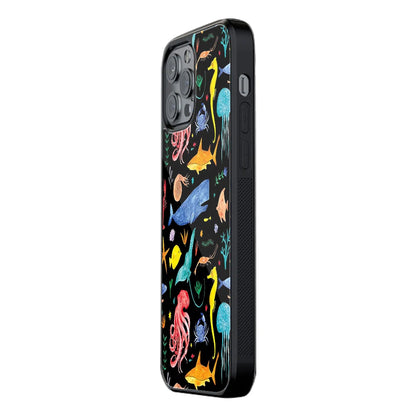 Trendy Glass Back Mobile Case for iPhone, Samsung, Redmi, OnePlus, Google Pixel, Motorola