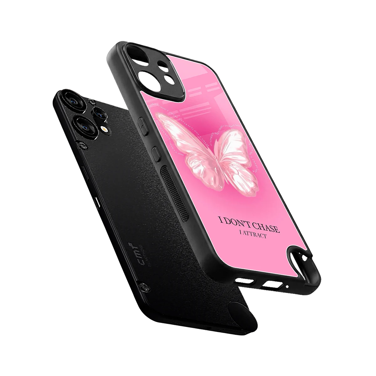 Attract Mode sleek cmf nothing phone 2 pro cover with tempered glass back and TPU edges