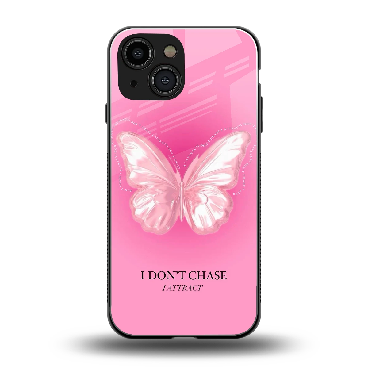 Attract Mode back phone cover | glass case for iphone 13 mini