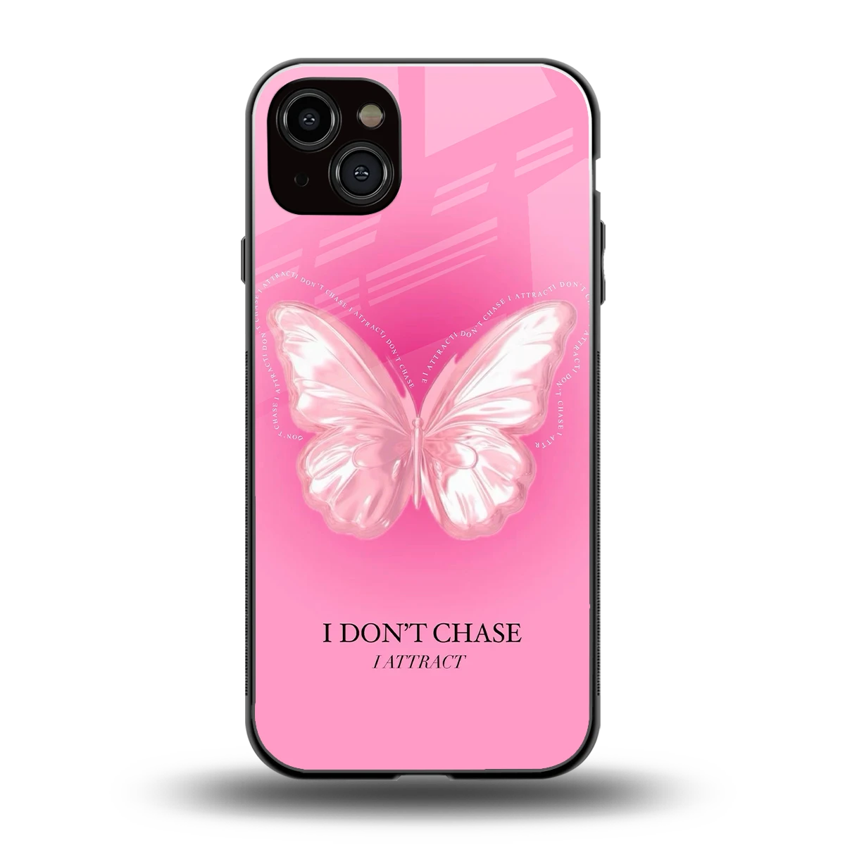 Attract Mode back phone cover | glass case for iphone 14 plus