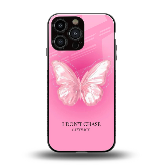Attract Mode back phone cover | glass case for iphone 15 pro max