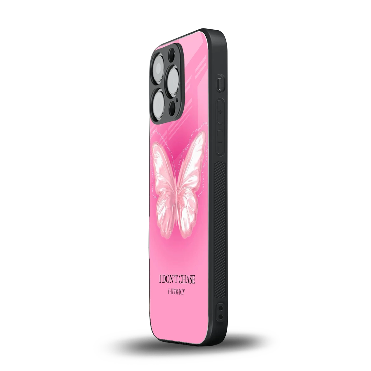 Attract Mode iphone 15 pro mobile cover | shockproof glass phone case