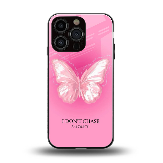 Attract Mode back phone cover | glass case for iphone 16 pro