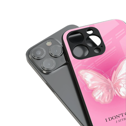 Attract Mode stylish phone case for iphone 14 | glossy glass and slim fit