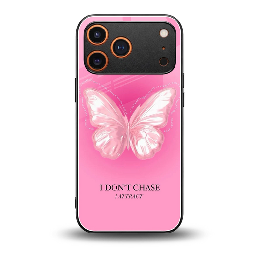 Attract Mode back phone cover | glass case for iphone 17 pro max