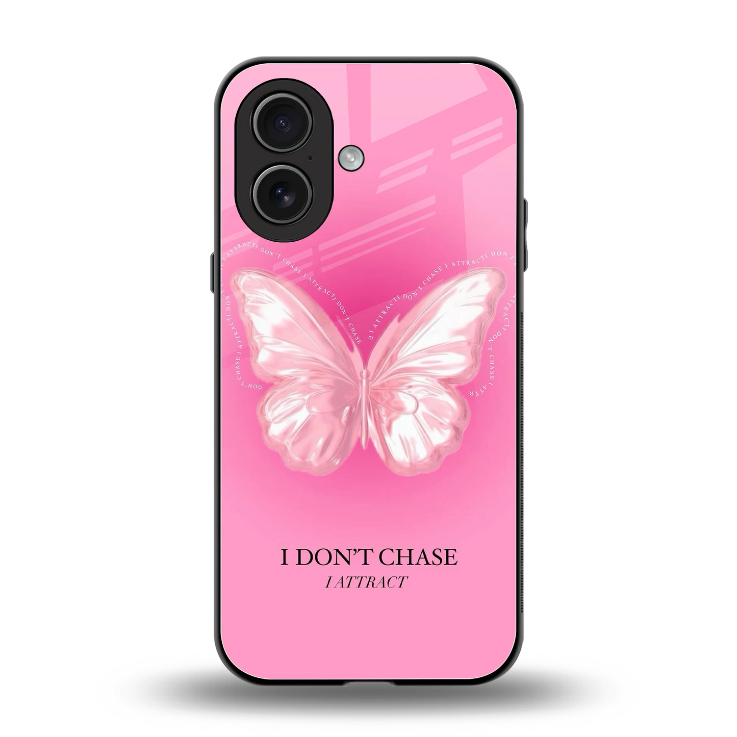 Attract Mode back phone cover | glass case for iphone 17