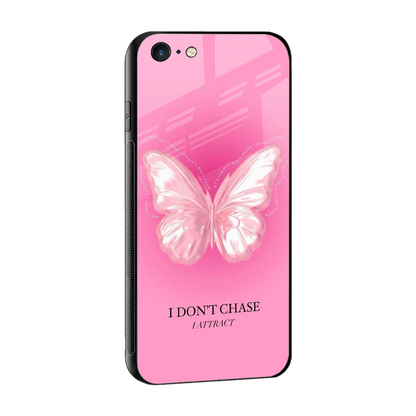 Attract Mode sleek iphone 6s cover with tempered glass back and TPU edges