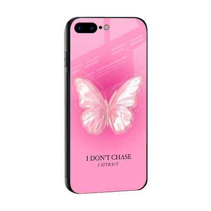 Attract Mode sleek iphone 8 plus cover with tempered glass back and TPU edges