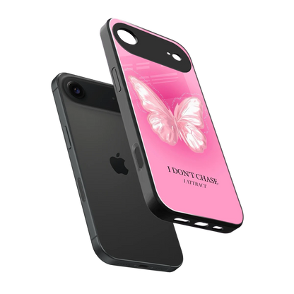 Attract Mode sleek iphone air cover with tempered glass back and TPU edges