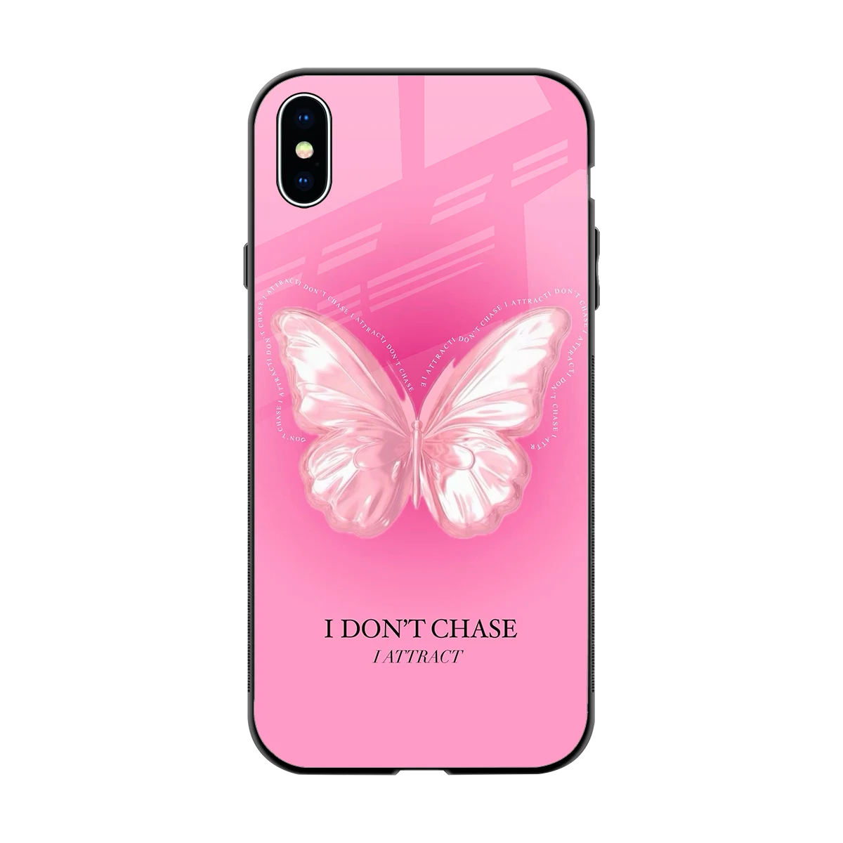 Attract Mode back phone cover | glass case for iphone xs max