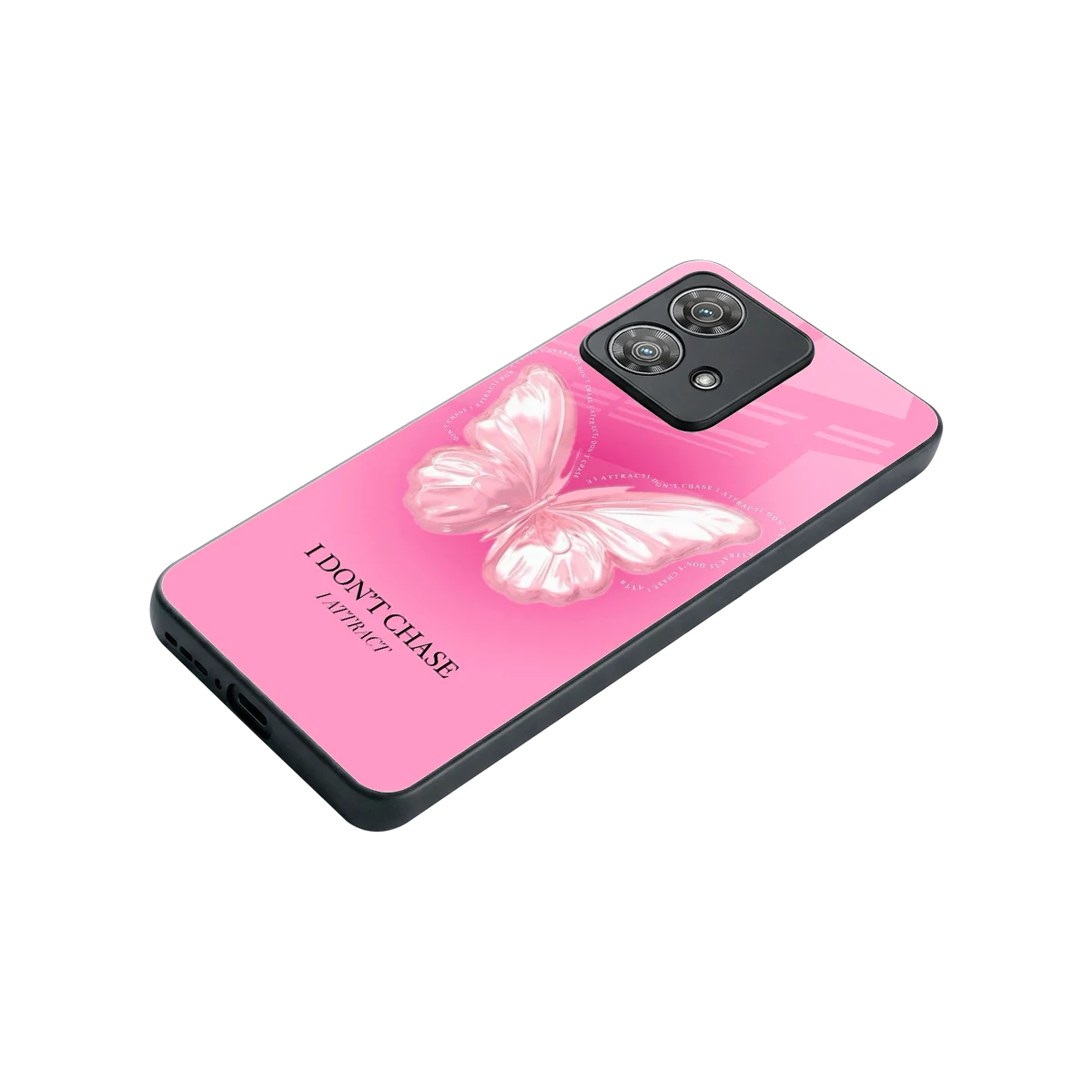 Attract Mode stylish phone case for motorola edge 40 neo 5g | glossy glass and slim fit