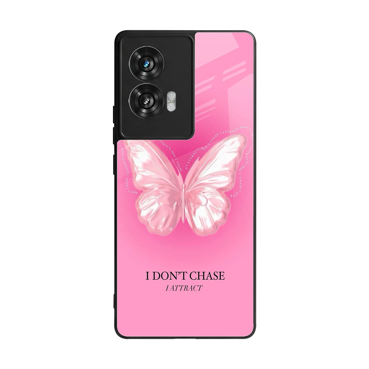 Attract Mode back phone cover | glass case for motorola edge 50 fusion