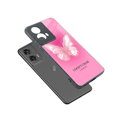Attract Mode sleek motorola edge 50 fusion cover with tempered glass back and TPU edges