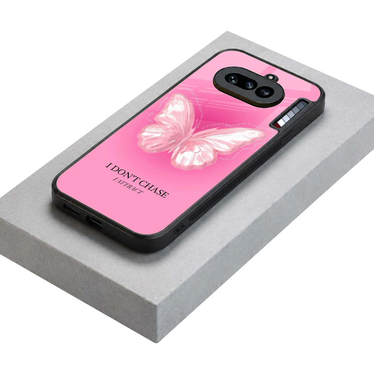 Attract Mode stylish phone case for nothing phone 4a | glossy glass and slim fit