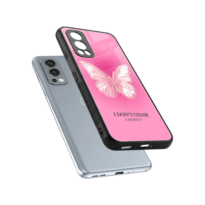 Attract Mode sleek oneplus nord 2 cover with tempered glass back and TPU edges
